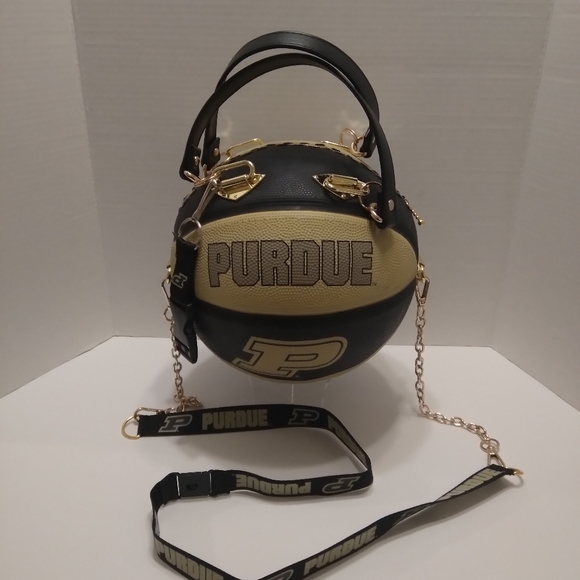 LIMITED EDITION "PURDUE" Basketball Purse - Picture 14 of 16
